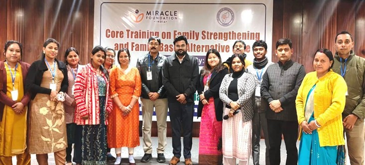 Participants of Training on Family Strengthening