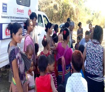 Beneficiaries in remote areas getting free Health Care services